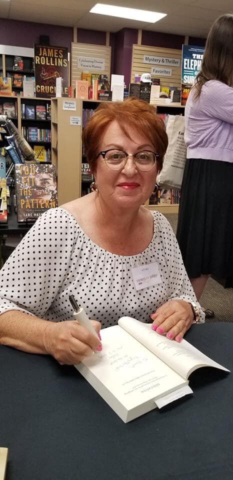 Acorn Author E.P Sery at B & N booksigning