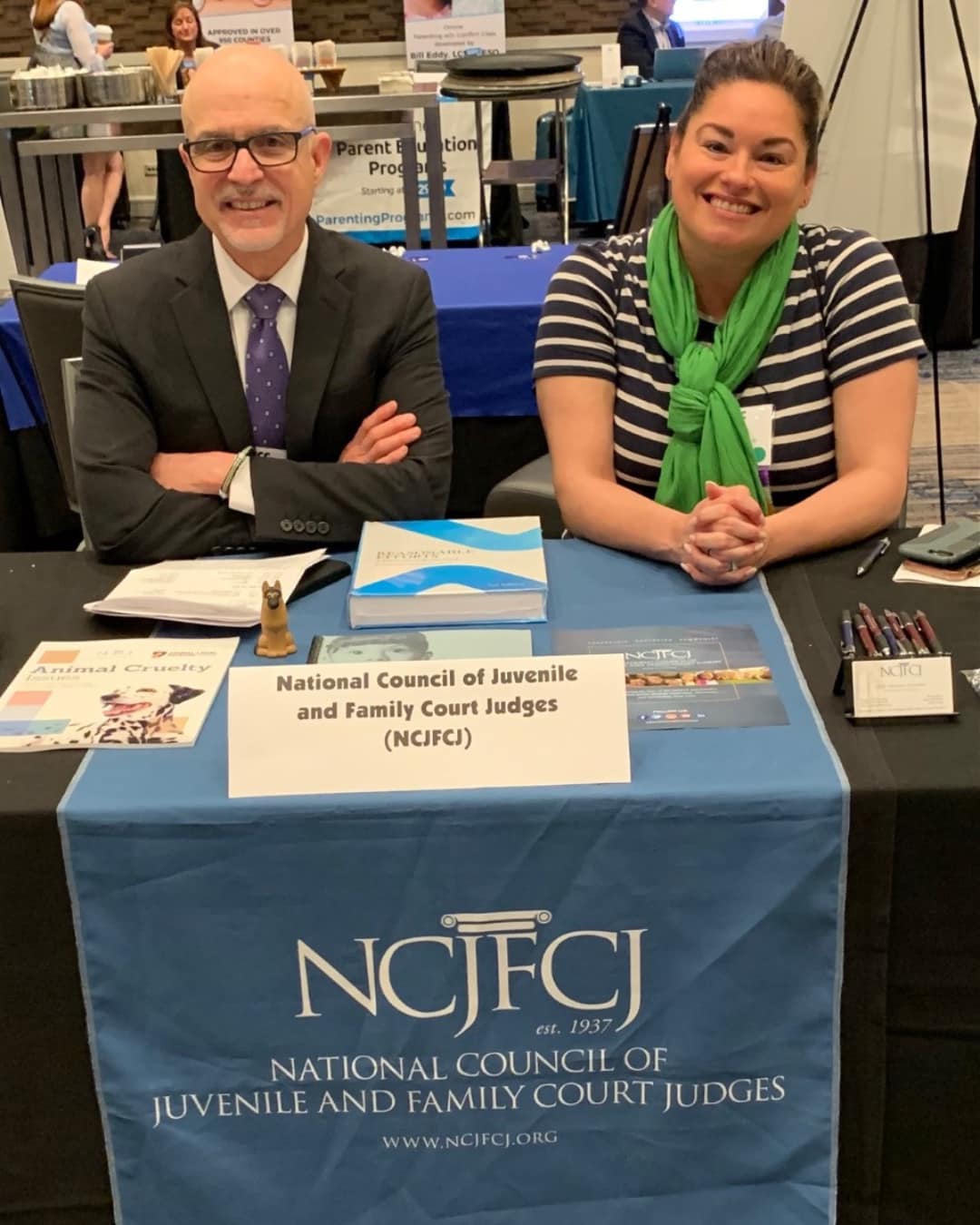 Judge Puig-Lugo and Joey Orduna Hastings CEO